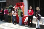 Student organizations hold information browse