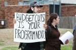 Student forum probes budget