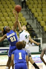 Lady Lions wrangled by Cowgirls
