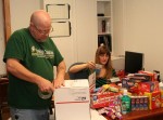 SSVA assembles care packages for troops