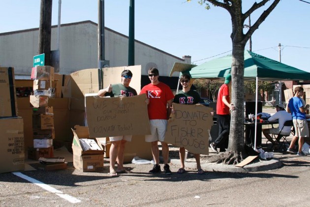 Kappa Sigma camps out for veterans