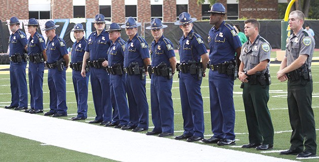 Local law enforcement supports athletes in Torch Run