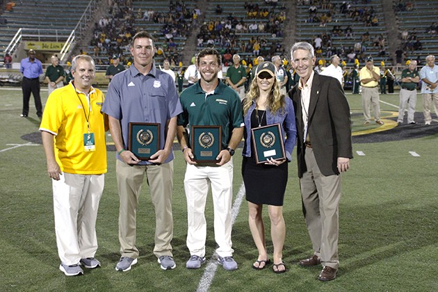 Three former players inducted into university Hall of Fame