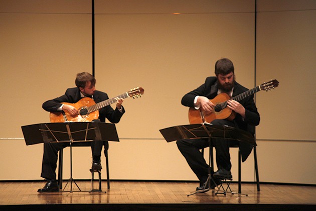 Guitar quartet performs as part of FANFARE