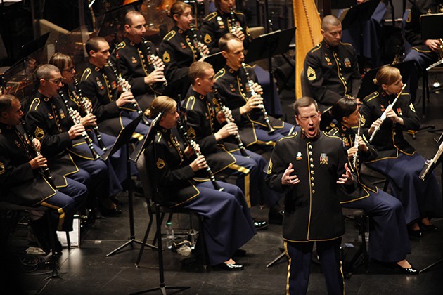 Army Band celebrates Election Day in Hammond