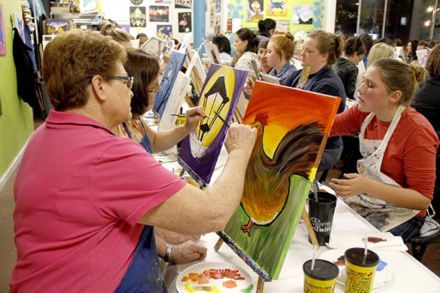 Business offers twist on fine art of painting