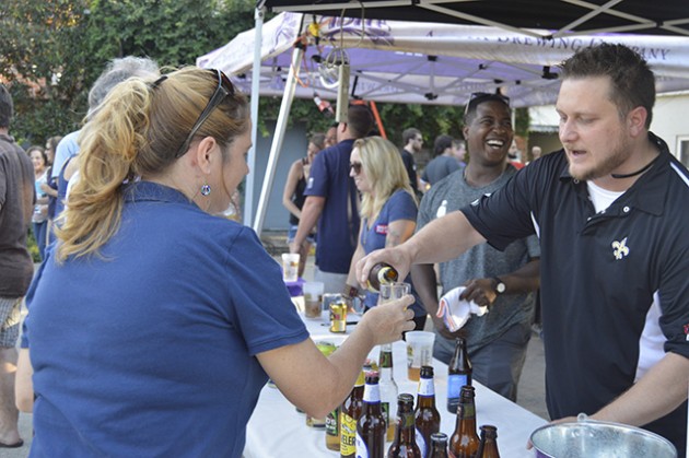 Community unites over beer and local artistry