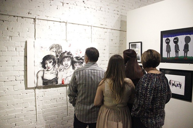 Downtown gallery features student art