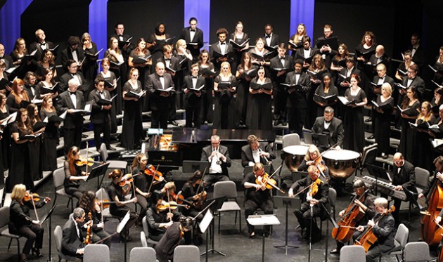 Melodious choirs filled Columbia Theatre