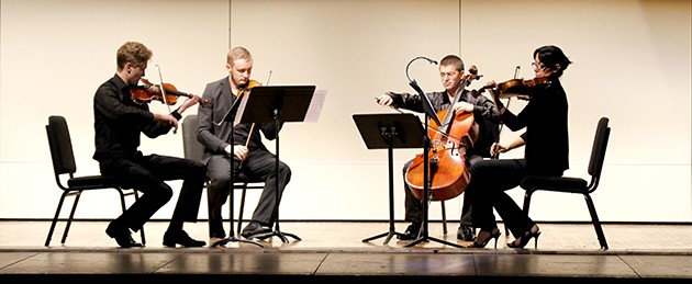 String Quartet gets rave reviews from campus attendees
