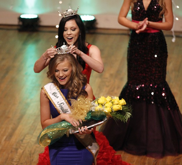 Kristyn Gary crowned Miss Southeastern 2017 after contestants vote her Miss Congeniality