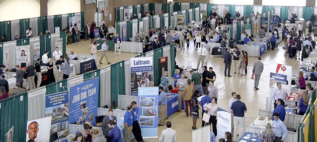 Career Fair allows for networking with employers