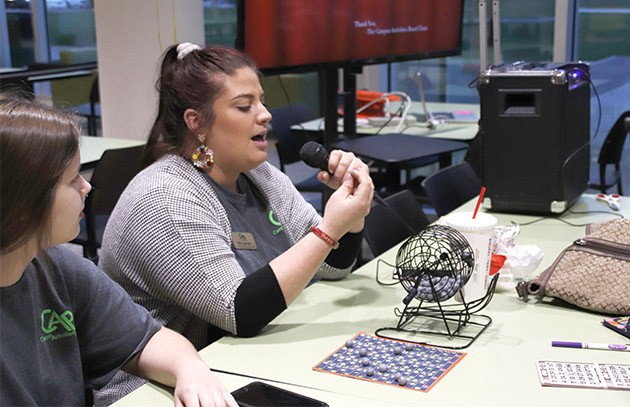 Students get involved on campus through Springo Bingo