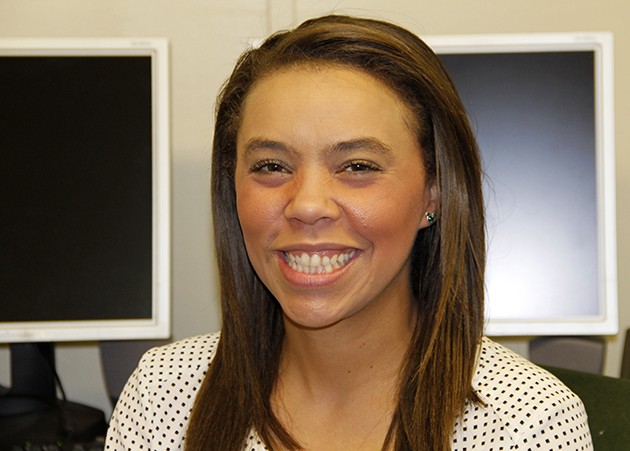 AtNena Luster-Tucker takes advantage of fellowship