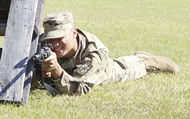 ROTC program prepares students for active duty