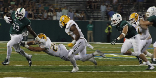 Lions football washed out by Tulane
