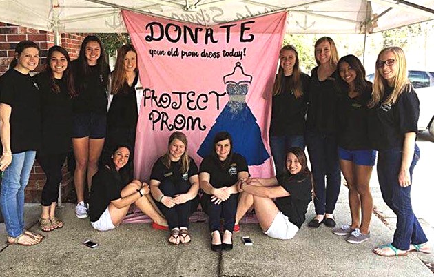 Alpha Sigma Tau gives back through Project Prom