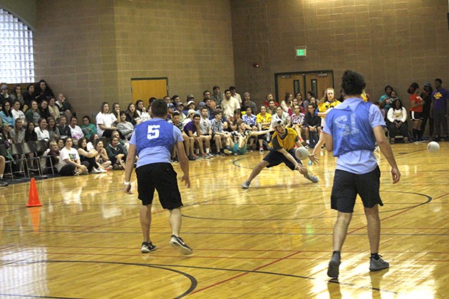 An impromptu yet succesful dodgeball tournament