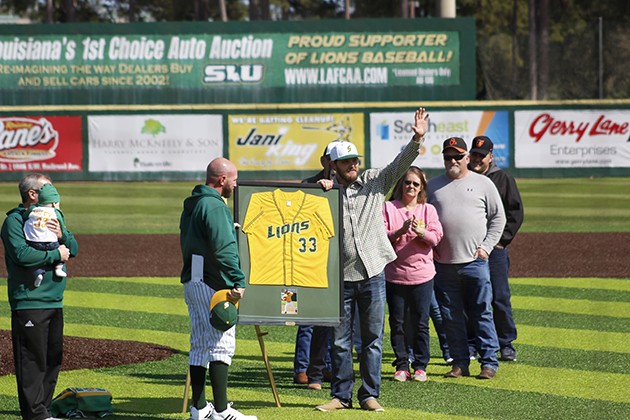 Miley’s jersey retired at Alumni game