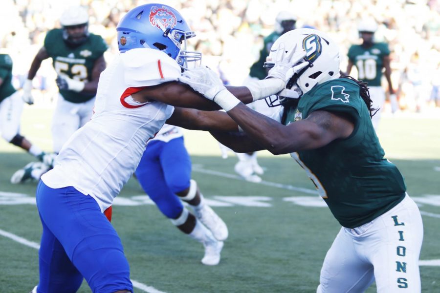 The Lions faced off against the Houston Baptist University Huskies for the Homecoming Game and emerged victorious 62-52. The game tied for most total scored points in program history. The Homecoming Game can reunite former student-athletes.