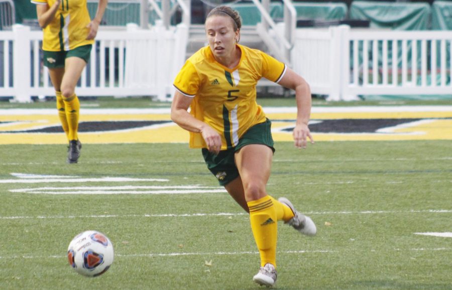 Kim Porche, a 2017 senior defender, was a part of the soccer team, which has several players with nicknames. 