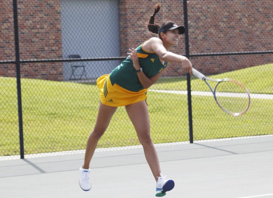 The Lady Lions tennis team finished 5th in the George E. Fourmaux Fed Cup Invitational.