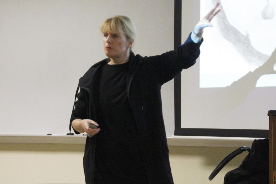Assistant Professor of History Dr. Samantha Cavell spoke about the history of naval vessels in Louisiana during the 1800s for a guest lecture with the History and Political Science Society.