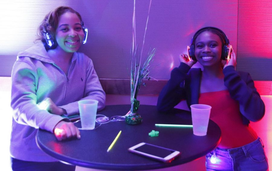 At the Silent Disco, students switched among three channels and DJs on their headphones. The Office for Student Engagement plans to incorporate the event into every semester to promote student involvement. 