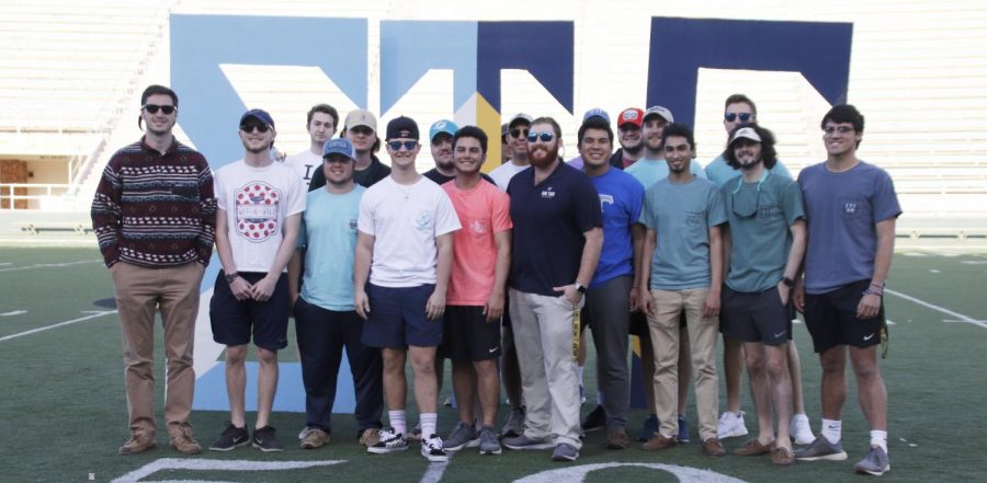 Within the Phi Chapter of Sigma Tau Gamma Fraternity, 55 percent of the active members received academic honors last semester. Among them, 10 made the President’s List, eight made the Dean’s List and an additional seven made the Honor Roll. 