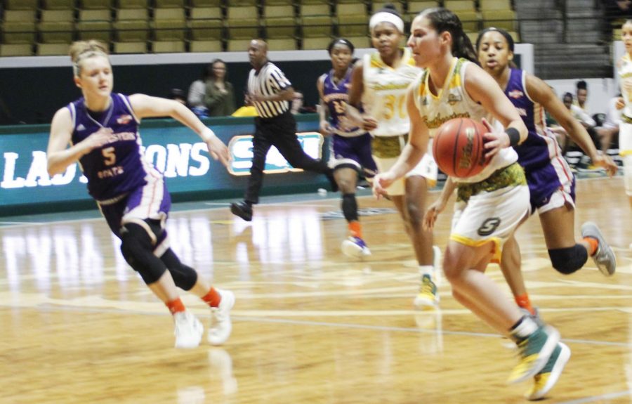 The Lady Lions lost the last home game of the season 56-60 against the Northwestern State University Demons. Despite the loss, the team looked to end the season on a high note. 