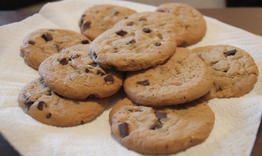 According to Tammy Rink, chocolate chip cookies are easy to create, and the process teaches people the basics of baking. 
