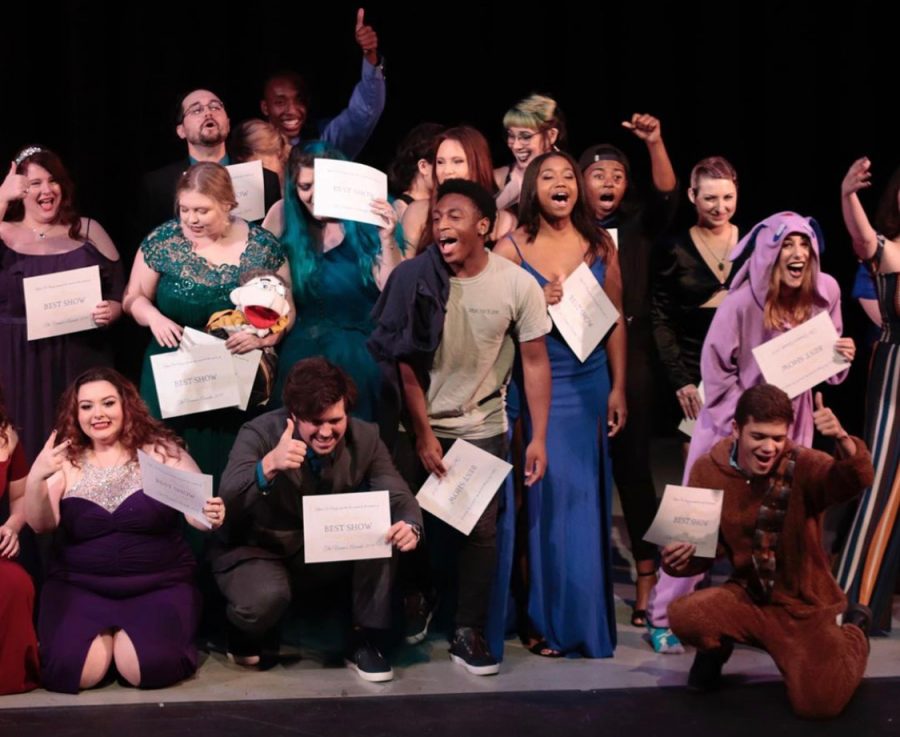 The 2019 Vonnies recognized members of Alpha Psi Omega and the theatre department for their contributions throughout the 2018-2019 season.