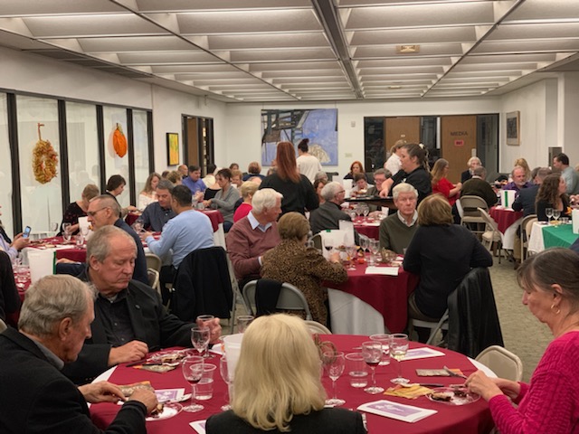 The Friends of Sims Library hosted a wine tasting event to raise money for the library. Along with a silent auction and live music, "Wine with Friends" brought members of the community together to raise money for Sims Library.