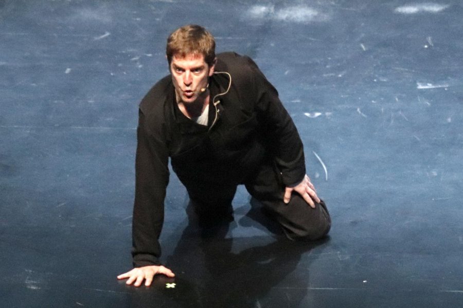 Charles Ross preforms his One-Man Star Wars trilogy at the Columbia Theatre for the Performing Arts.