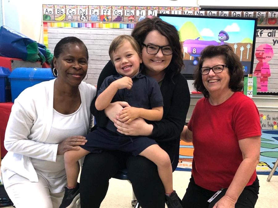 Sydney McPherson was awarded Teacher of the Year 2019-2020 at Southdowns School in Baton Rouge, LA. McPherson graduated from the university in 2015 and plans to get her master’s degree in special education in the spring.