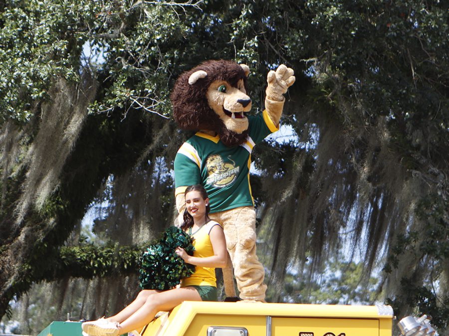 Roomie the Lion appears in several events including the Homecoming Parade, Storm 30 and Strawberry Jam. To audition for Roomie, contact Catherine Lawrence.