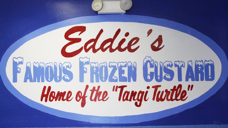 Serving up a family delicacy at Eddie's Frozen Custard