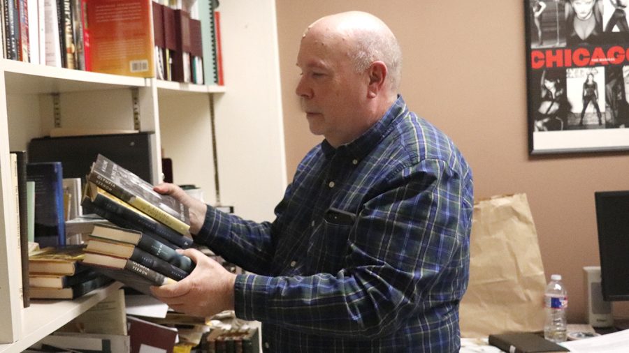 Library director Eric Johnson is retiring this semester after 23 years at the university. “I’m happy with what I’ve done over the years,” said Johnson. 