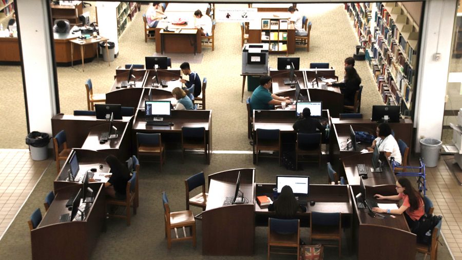 The Sims Memorial Library will remain open and continue to offer computer lab services, book checkouts and non-event related services.
