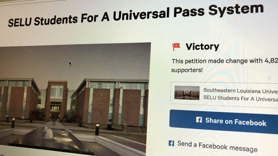 Freshman marketing major Anyree Phillips created a petition for the university to go to a pass/fail system after she noticed some flaws in the online courses. The petition had over 4,000 signatures in three days.