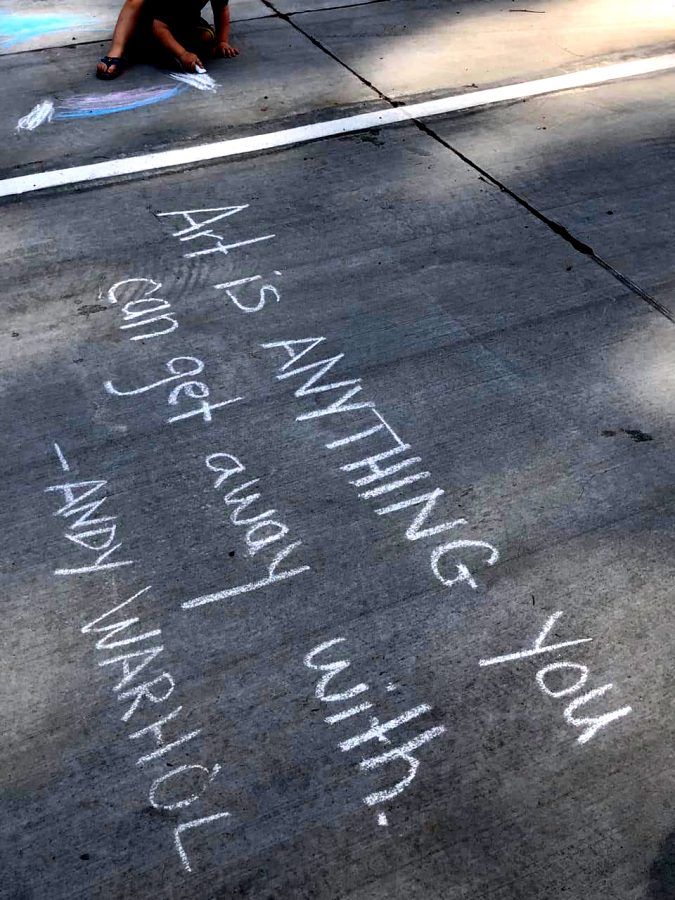 The Hammond Regional Arts Center has instituted several projects to keep people creative at home, including #ChalktheWalkTangi. Locals can submit photo chalk art to HRAC to be featured on their social media. 