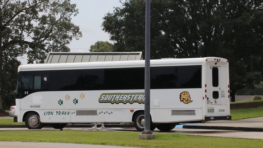 The Lion Traxx has been operating this semester after taking several precautionary measures. The shuttles will only have two active stops this semester.