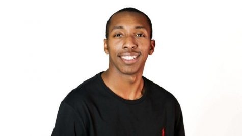 Senior elementary education major DeJuan James is a member of Alpha Psi Omega, the university's theatre honors society. James' original play