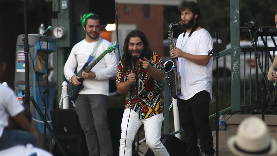 Tyler Kinchen & The Right Pieces is an R&B band out of the southeast Louisiana area. They performed at the Cate Street Park gazebo in Hammond for “Picnic in the Park,” an event hosted by the Hammond Downtown Development District.