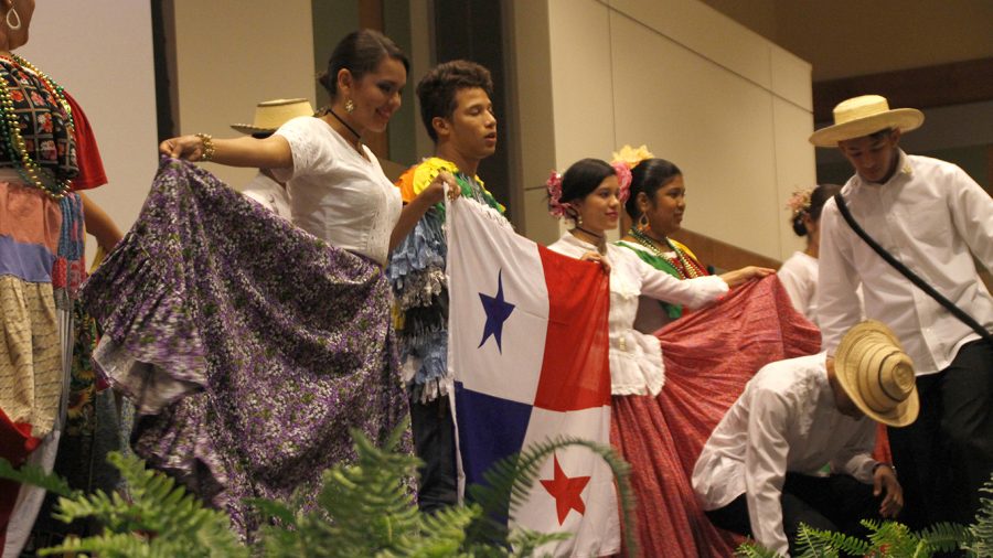 Traditionally, International Night takes place during the university’s International Education Week. Students from a variety of different nationalities perform and showcase elements from their culture with a night of music, food, dancing and appreciation. 