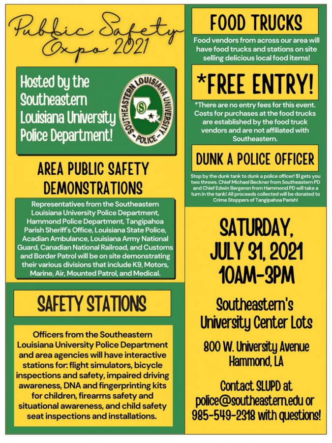 UPD to host Public Safety Expo The Lion's Roar