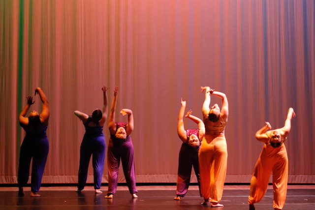 Students perform in nursing major Brooke Harriss senior dance concert, titled Lifes Greatest Gifts, in the Pottle Auditorium on Jan. 29.