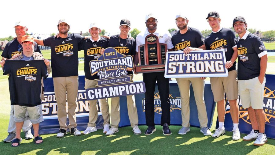 Southeastern+Golf+team+captures+Southland+title+in+Lone+Star+State