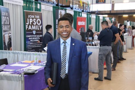 With the Career Fair, students like Jordan Armand had an option between 162 employers to have an interview with.