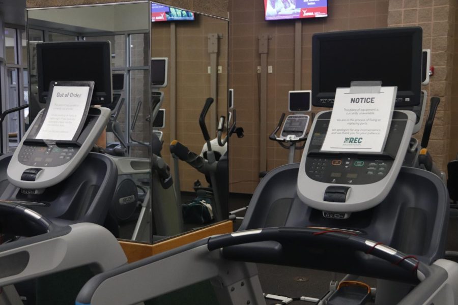 Students and Southeastern athletes have taken note of the multiple broken machines in the gym.
